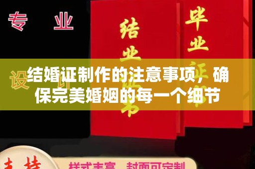 顺城结婚证制作的注意事项，确保完美婚姻的每一个细节
