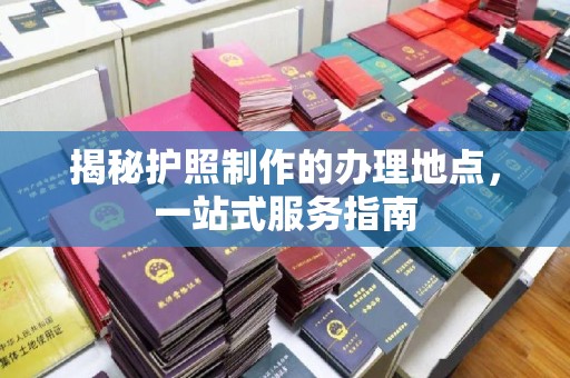 顺城揭秘护照制作的办理地点，一站式服务指南