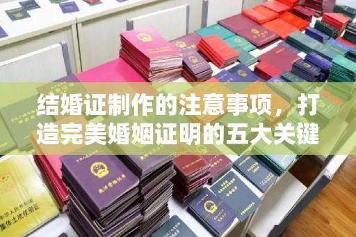 顺城结婚证制作的注意事项，打造完美婚姻证明的五大关键点
