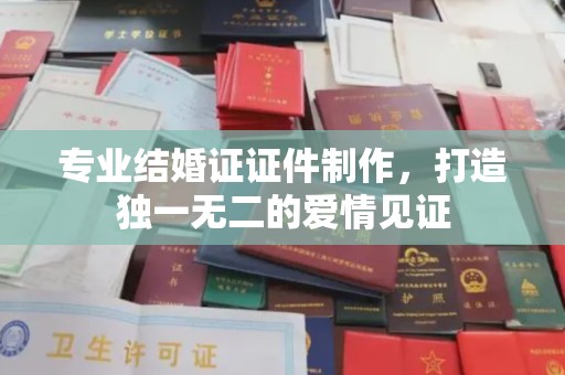 顺城专业结婚证证件制作，打造独一无二的爱情见证