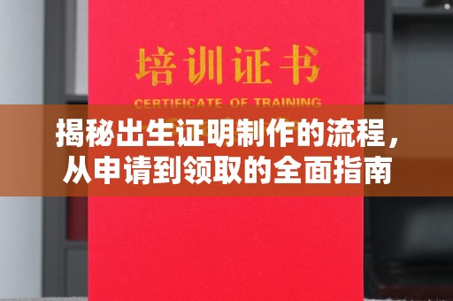 顺城揭秘出生证明制作的流程，从申请到领取的全面指南